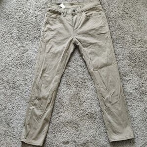 Levi's Tan Chinos Versatile Straight-Leg Pants